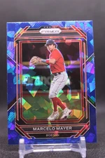 Marcelo Mayer #144 2023 Panini Prizm Blue Ice Prizms Boston Red Sox