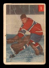 1954 Parkhurst #1 Gerry McNeil ! GOOD X2364893