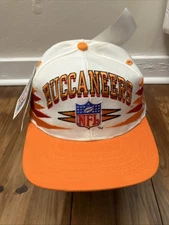 VTG Tampa Bay Buccaneers Hat Cap Snap Back Diamond Creamsicle Logo Athletic