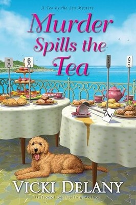 Vicki Delany - Murder Spills the Tea - Hardback - A245z