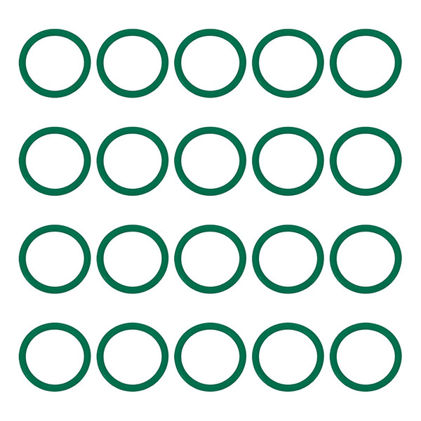 20 StüCk O Ring Dichtungsringe 15,5 X 28Mm Gummischeiben Dichtung Seals Gummirin-image