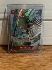 One Piece TCG English OP14-015 Roronoa Zoro Rare Alt Art Parallel