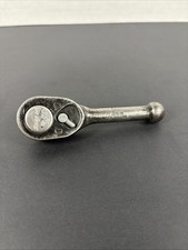 Snap-on Fk720 38 Drive Stubby Handle Ratchet 4 Long Usa Vntg - Used Good Cond
