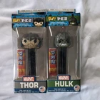 2018 Marvel Funko Pop Pez Dispenser Thor Ragnarok lot of (2) THOR & HULK