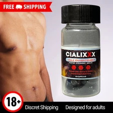 NEW CIALIXXX Black Pills – Fast Acting Male Power, Control & Lasting Performance