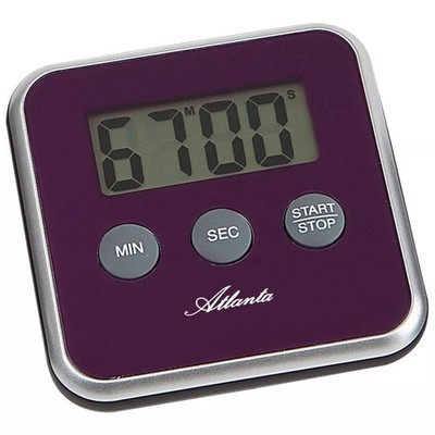 Zeitschalter Magnetisch LCD Violett Stoppuhr Und Countdown Atlanta, 239/8