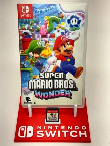 Super Mario Bros Wonder Nintendo Switch USA Complete In Box  Free Ship