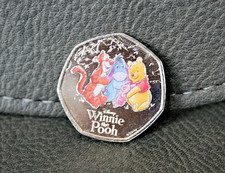 2026 DECAL COLOUR  Winnie the Pooh & Friends 50p coin