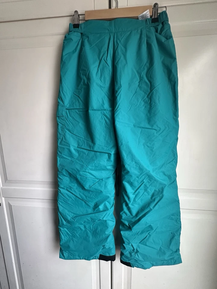 Calças de neve Columbia meninas 14-16 verde-azulado - Imagem 2 de 4