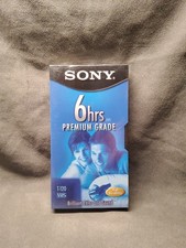 Sony T120VRH Premium Grade VHS Video Tapes