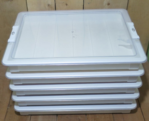 Lot of 5 Elizabeth Ward Bead Storage Solutions Craft Supplies Organizer Tray
