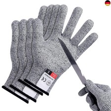 flintronic Schnittfeste Handschuhe, 2 Paar Schnittschutzhandschuhe küche, 