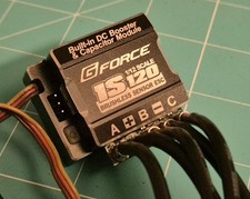 Gforce 1s 120A Brushless ESC + Programme Box For 1/12th Oval GT12 Kamtec Pace 95