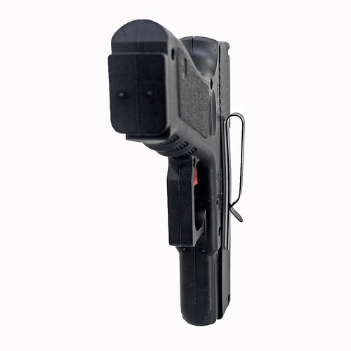 Concealed Carry Waist Belt Pocket Clip Gun Holster for Semi-Automatic Handguns - Picture 7 of 7