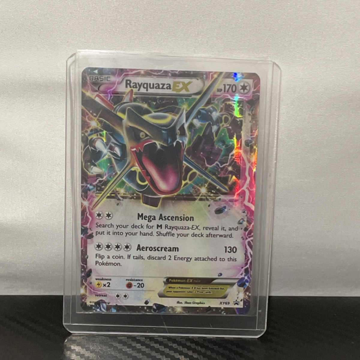 Pokémon Rayquaza EX XY69 XY Promo Holo Basic Dragon HP170 Card | eBay
