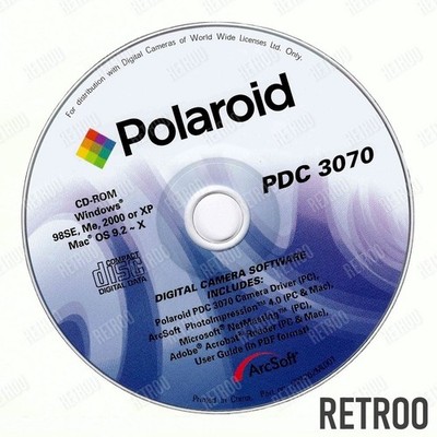 Polaroid PDC-3070 CD Kamera Software für Digitalkamera Windows & Mac