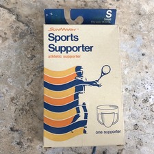 VINTAGE SUNMARK SPORTS ATHLETIC SUPPORTER JOCKSTRAP MENS SIZE SMALL - NOS