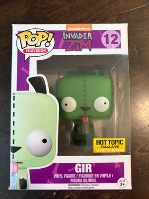 Funko Pop! Invader Zim Gir #12 Hot Topic Exclusive Glow in the Dark Figure