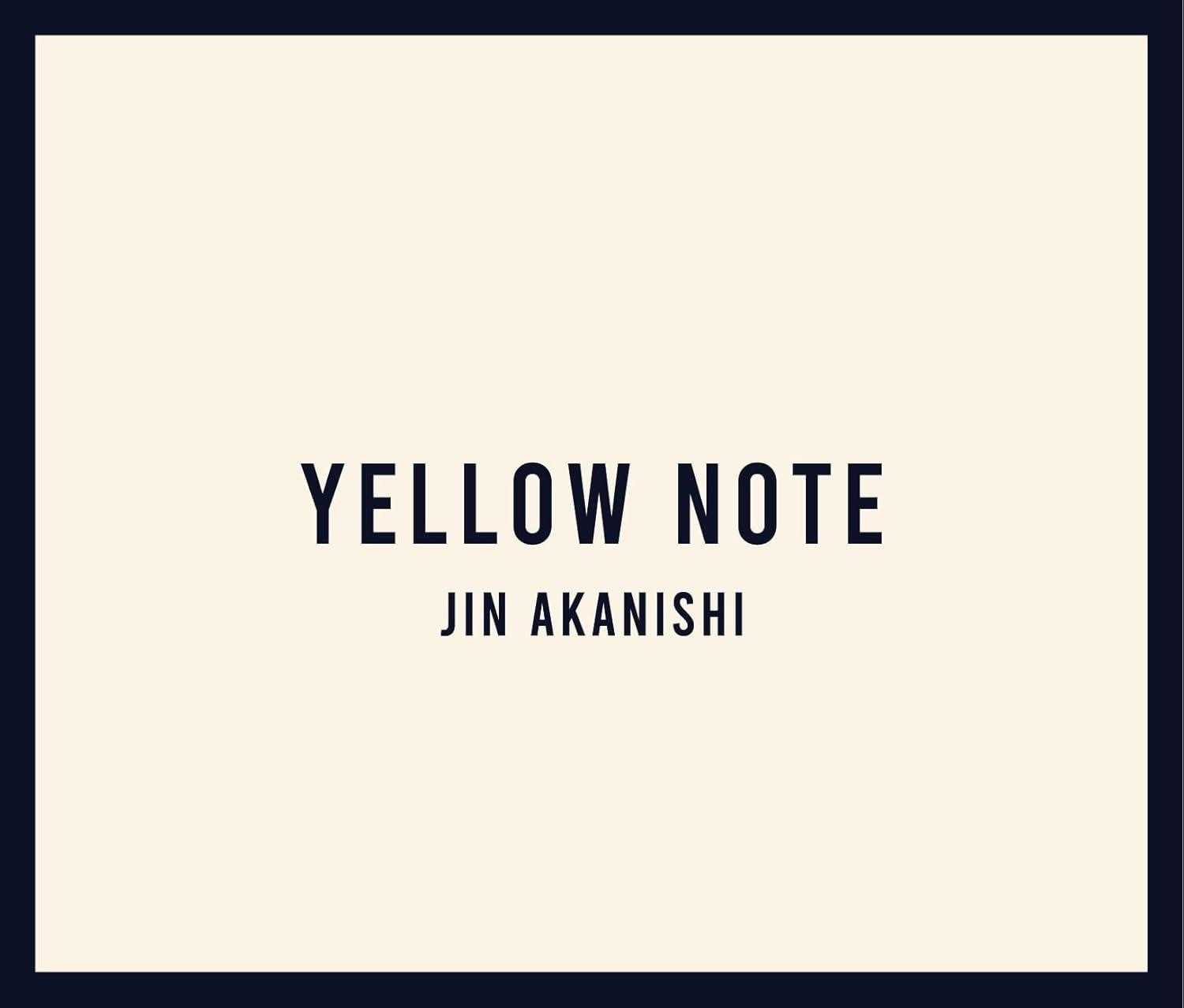 YELLOW NOTE JIN AKANISHI CD・DVD・Blu-ray CD YELLOW NOTE (Limited Edition) [CD+Blu-ray Disc+Photo Book