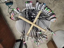 Lot of Golf Clubs ... 40 Irons & Wedges ... Adams & Cleveland