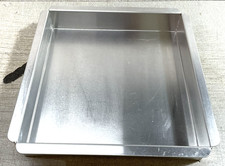 Aluminum Square Cake Pan Magic Line 10x10x2  Silver Gardena California USA 90248