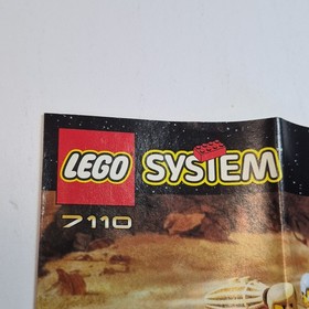 1999 LEGO Star Wars 7110 Landspeeder Instructions Manual Book Only Vintage