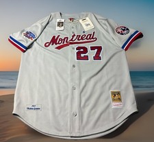 MITCHELL & NESS AUTHENTIC MONTREAL EXPOS 2XL VLADIMIR GUERRERO JERSEY $300