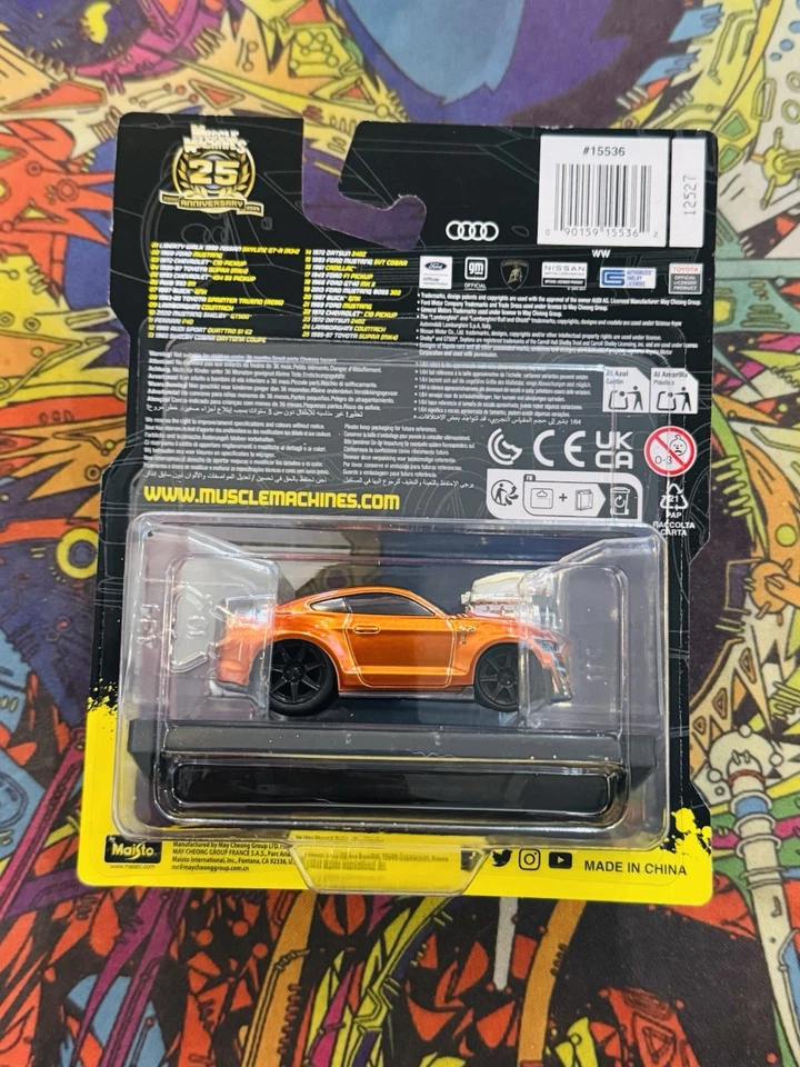 Muscle Machines 25th Anniversary 2020 Mustang Shelby GT500 Model 10 CHASE - Image 2 of 2