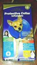 Protective Collar: Inflatable X-Small Up to 6" Washable Bite Resistant 