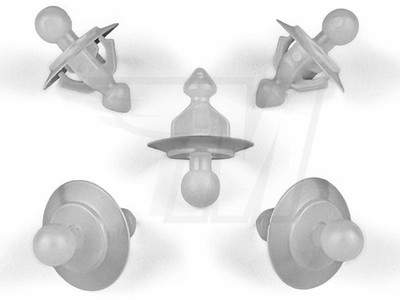 15x Befestigungs Clip für Volvo Zierleiste Radlauf Innenkotflügel | 30698669