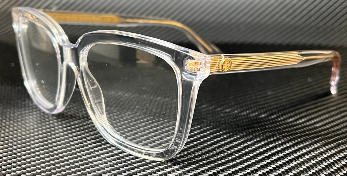 GUCCI GG1319O 003 Crystal Women's 53 mm Medium Eyeglasses | eBay