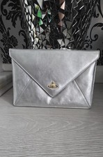 Vivienne Westwood Silver Clutch Bag