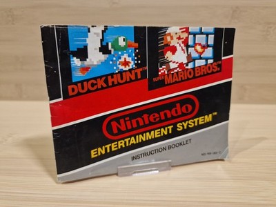Duck Hunt/Super Mario Bros Nintendo NES Anleitung nur