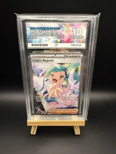 Pokémon TCG Lisia's Appeal ACE 10 Surging Sparks Card 246/191 Gem Mint
