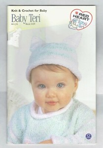 Knit and Crochet For Baby Red Heart Baby Teri Book 0139