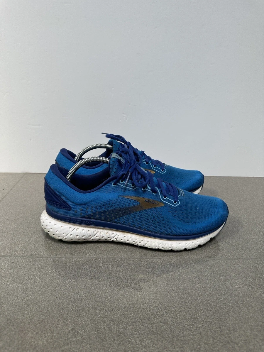 Brooks Glycerin 8 Blue Running Shoe Trainer UK 9.5