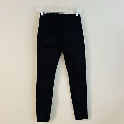 AGOLDE Black Distressed Skinny jeans Denim size 26 high rise AGOLDE Black Distressed Skinny jeans Denim size 26 high rise