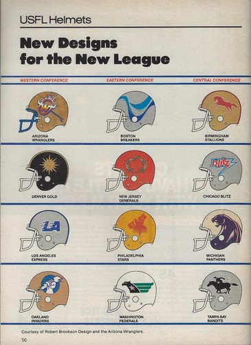 March 1983 Philadelphia Stars @ Denver Gold USFL Inaugural Football Game Program - Picture 2 of 3