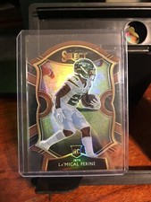 Lamical Perine 2020 Select Copper Die Cut Prizm Rookie Concourse Jets #80 /355