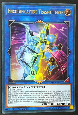 Ultra Rare Italian Encode Talker SDCL-IT041 YUGIOH Ultra Rare SENDER ENCODER