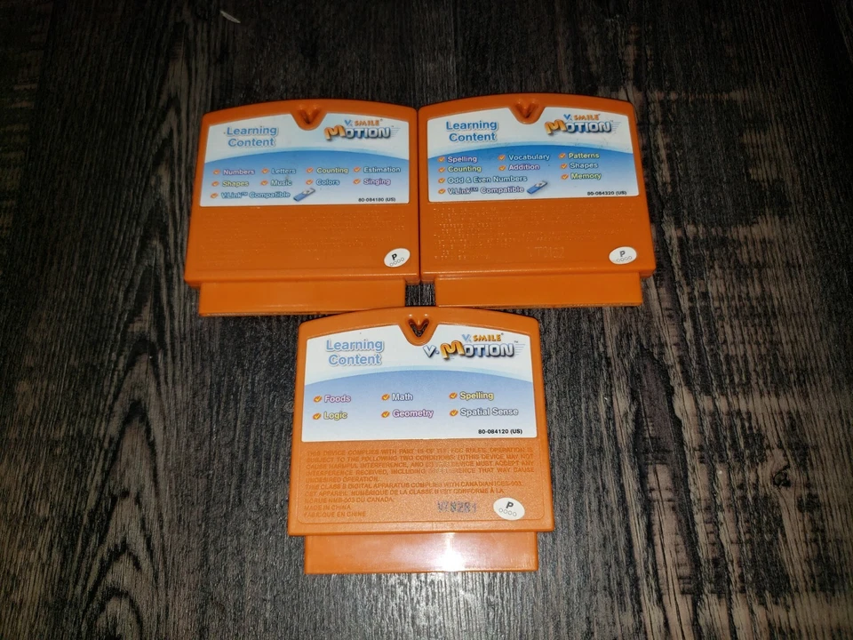 LOT OF 3 GAMES  VTECH VSMILE VMOTION Tinkerbell Mickey Mouse Kung Fu Panda - Image 2 of 2