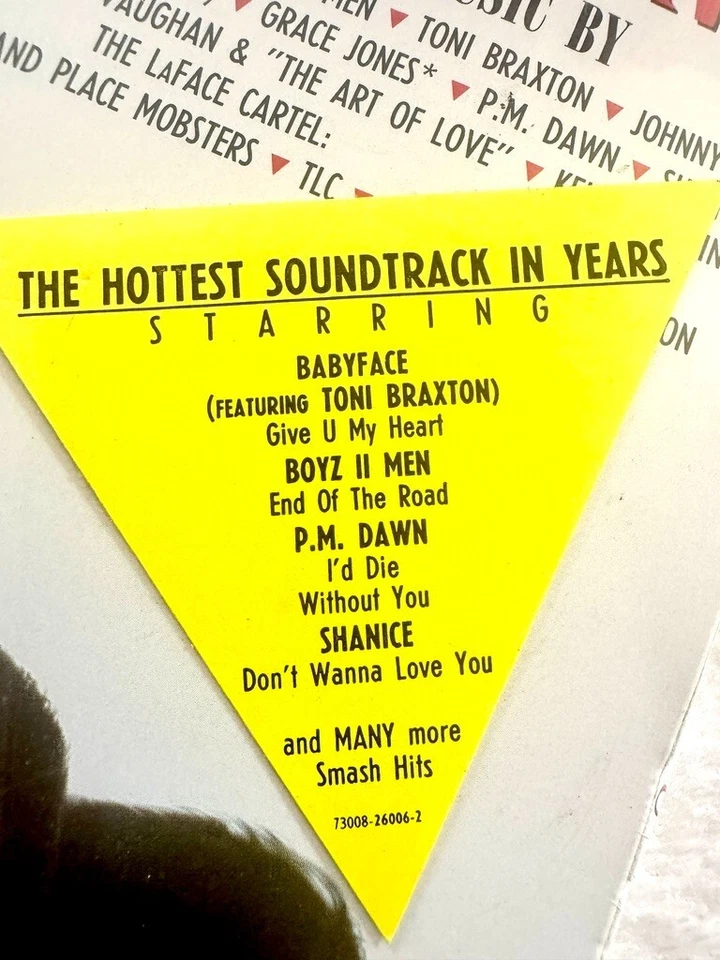 BOOMERANG SEALED LONGBOX CD BABYFACE GRACE JONES EDDIE MURPHY PROMO HYPE STICKER Foto 2 de 4