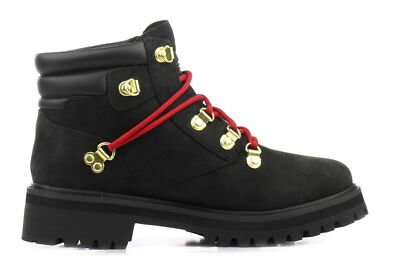 TIMBERLAND WOMEN'S LTD HERITAGE 6'' INCH BOOT BLACK NUBUCK A2JVD