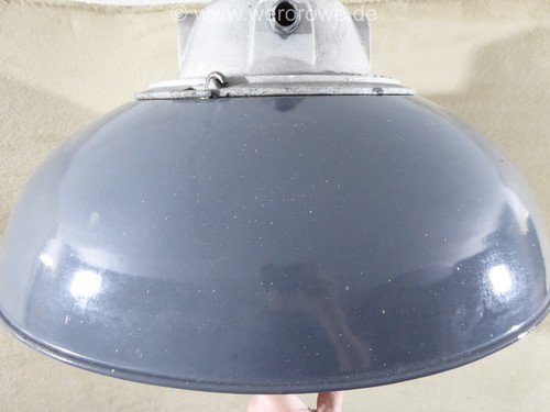 Industrielampe Werkstattlampe Fabriklampe Siemens & Schuckert Emaille Lampe - Bild 9 von 20