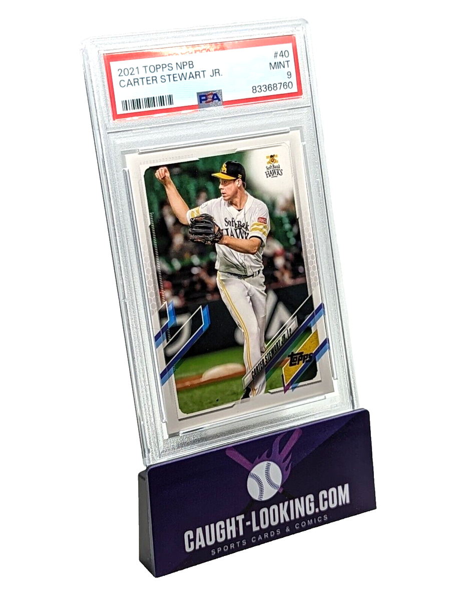 2021 Topps NPB Nippon Professional Baseball - Carter Stewart #40