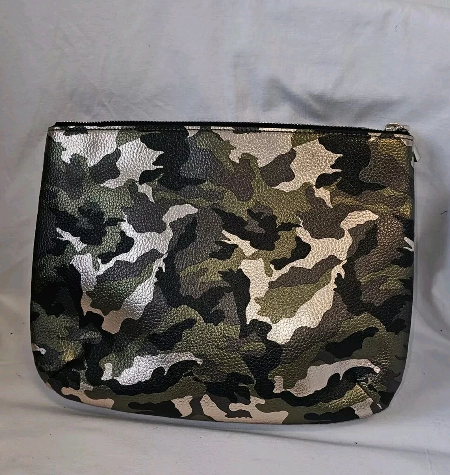 Guess Tasche Bag Handtasche Tarnleder Design-Military Green Schulter-Tasche Neu - Bild 2 von 4