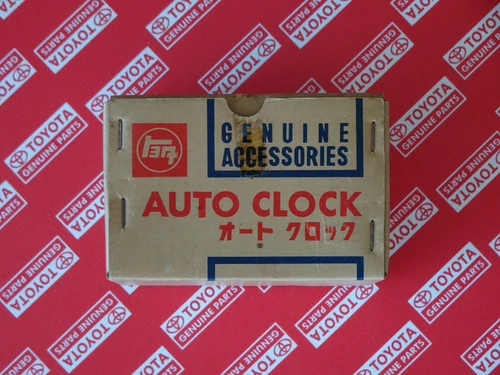 1970 1971 1972 1973 Toyota Corolla KE20 KE25 KE26 Short Center Console, Clock