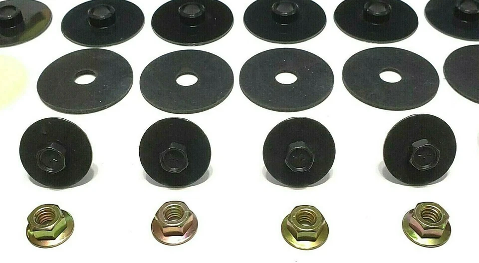 68-69 GM Door Glass Side Window Crank Regulator Guide Roller W/ Steel Nuts SJ - Image 2 of 4