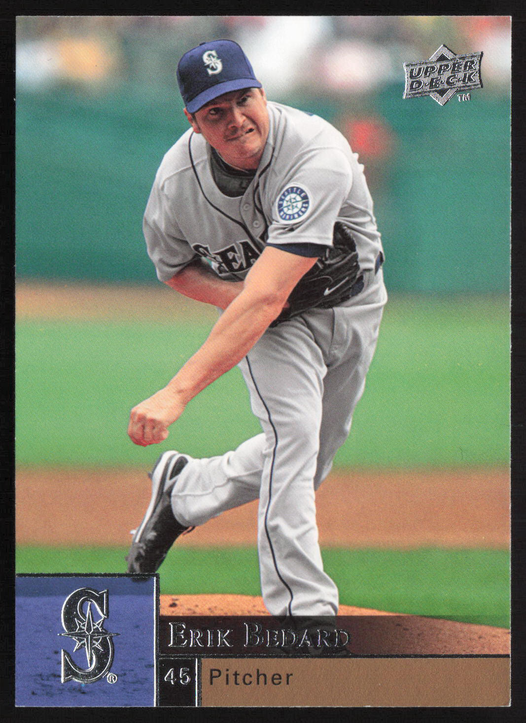 2009 Upper Deck Erik Bedard #331 Seattle Mariners