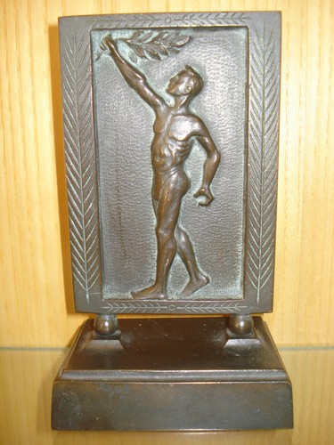 Sieger Medaille Olympia Olympic Winner Medal Helsinki 1952 Bronze 4 X 400 Meter